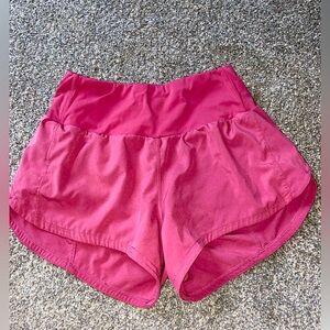 pink athletic shorts
